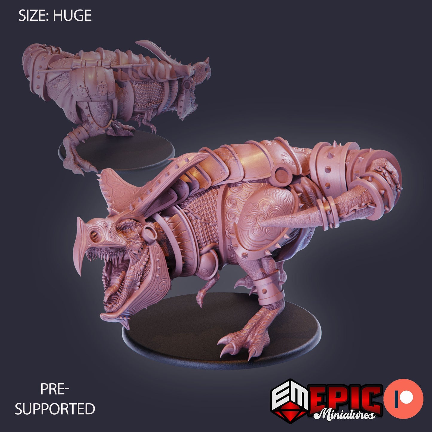 T-Rex (6 Variants) - Epic Miniatures