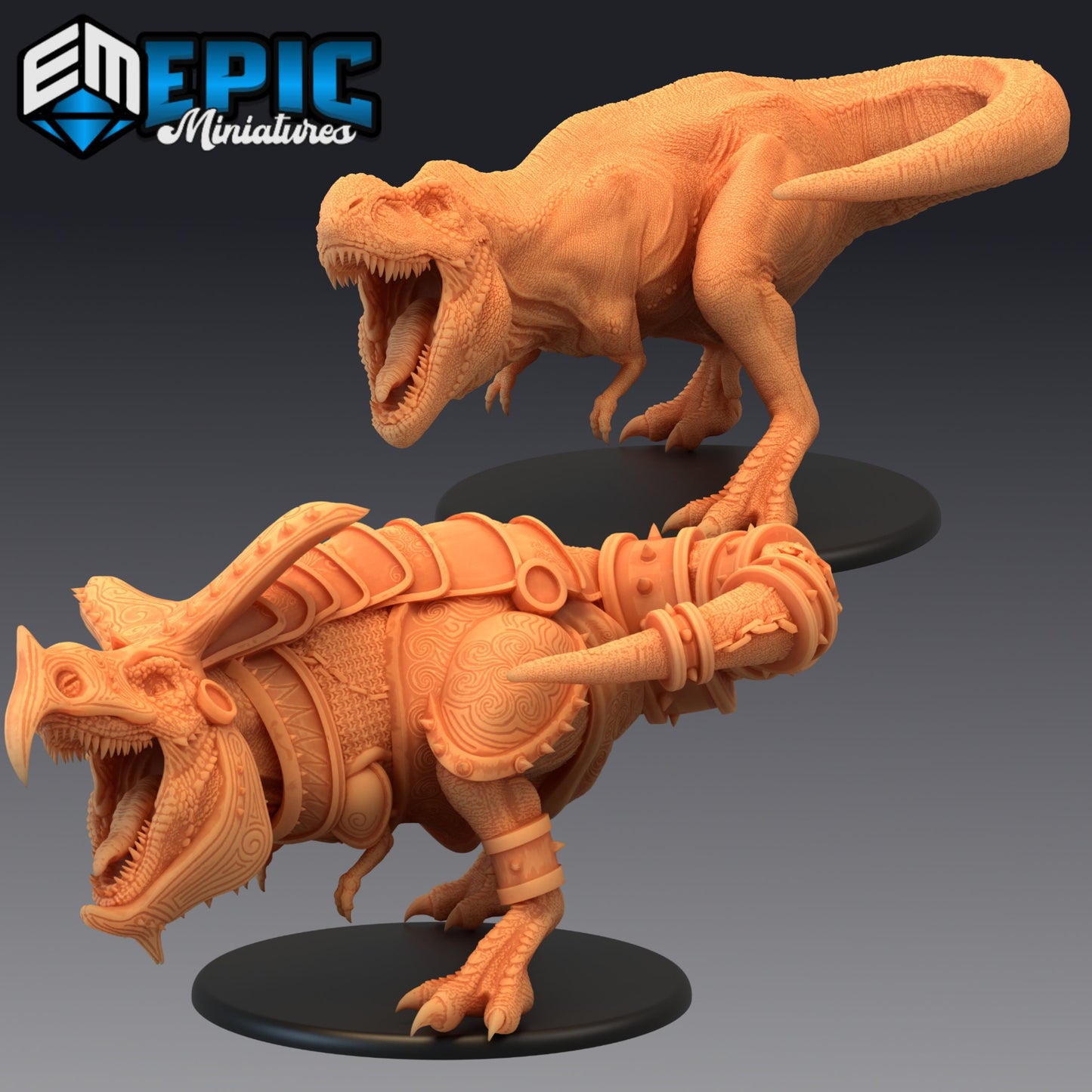 T-Rex (6 Variants) - Epic Miniatures