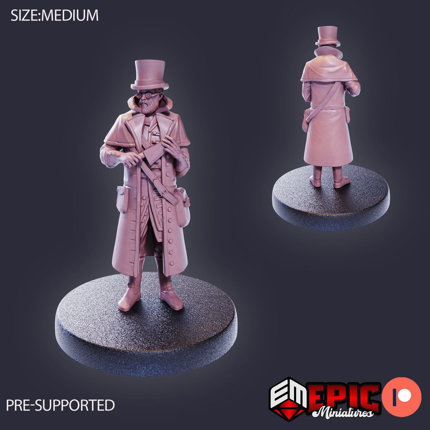 Doctor Arthur Gibbs (3 Variants Available) - Epic Miniatures