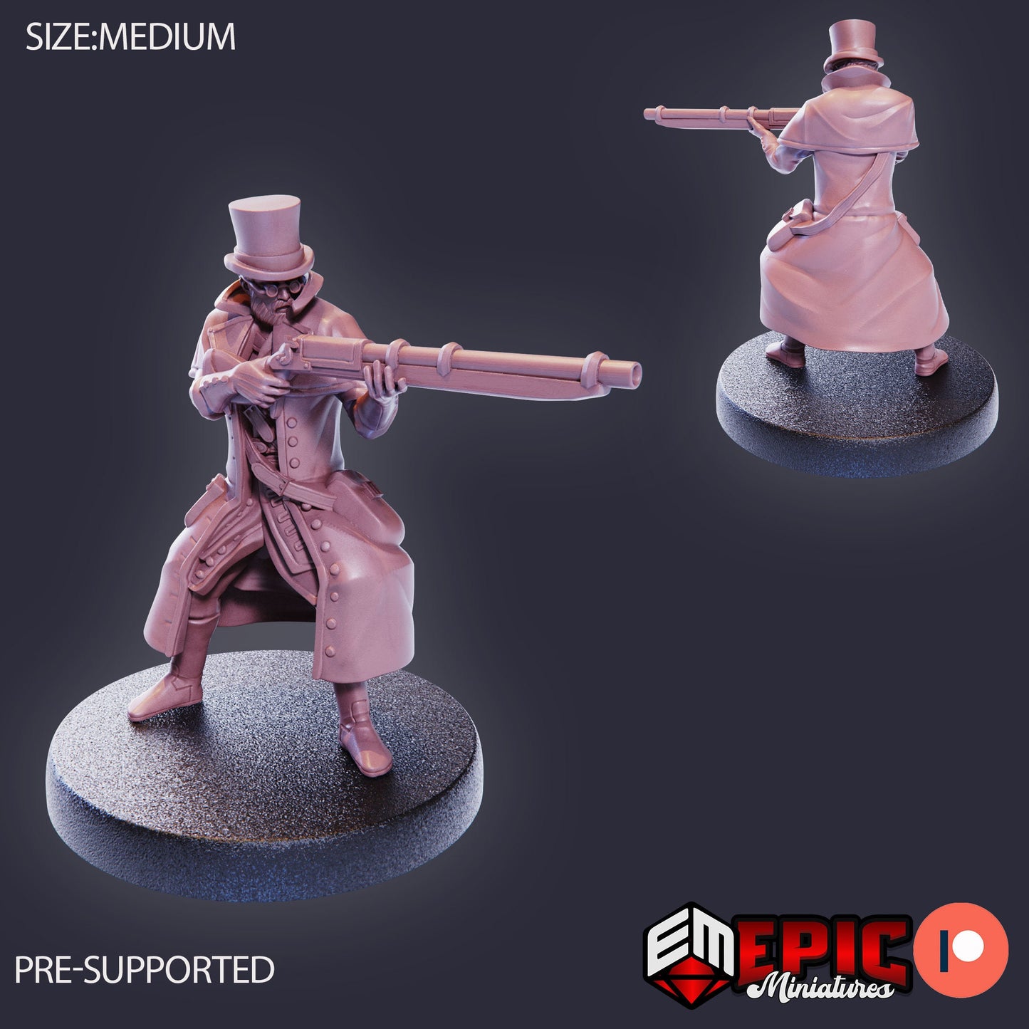 Doctor Arthur Gibbs (3 Variants Available) - Epic Miniatures