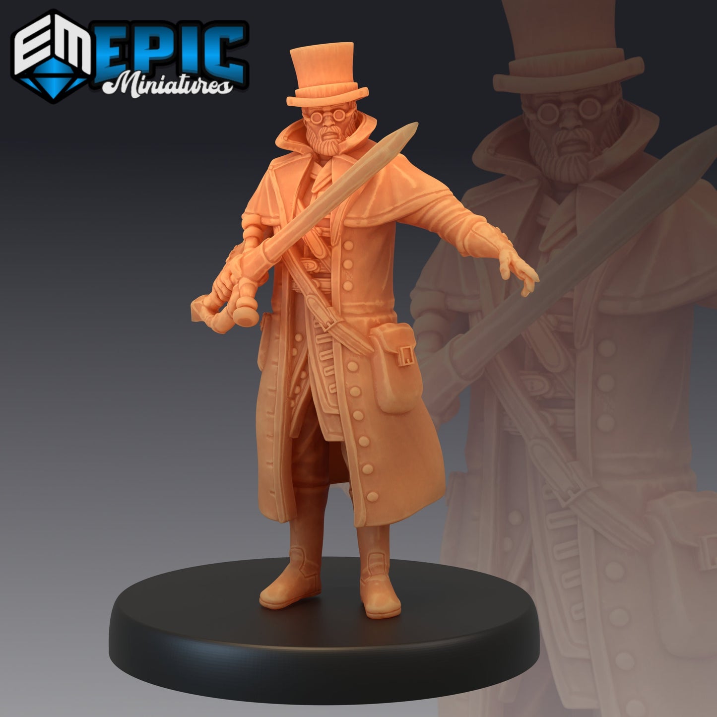 Doctor Arthur Gibbs (3 Variants Available) - Epic Miniatures