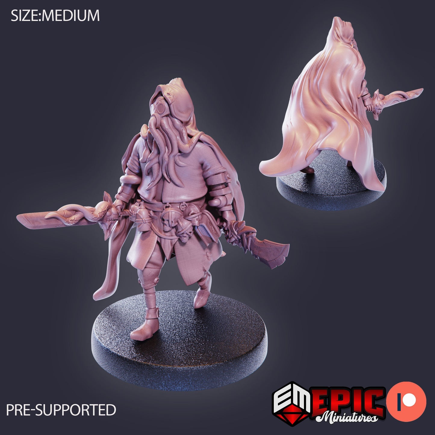 Void Adventurers (3 Variants Available) - Epic Miniatures