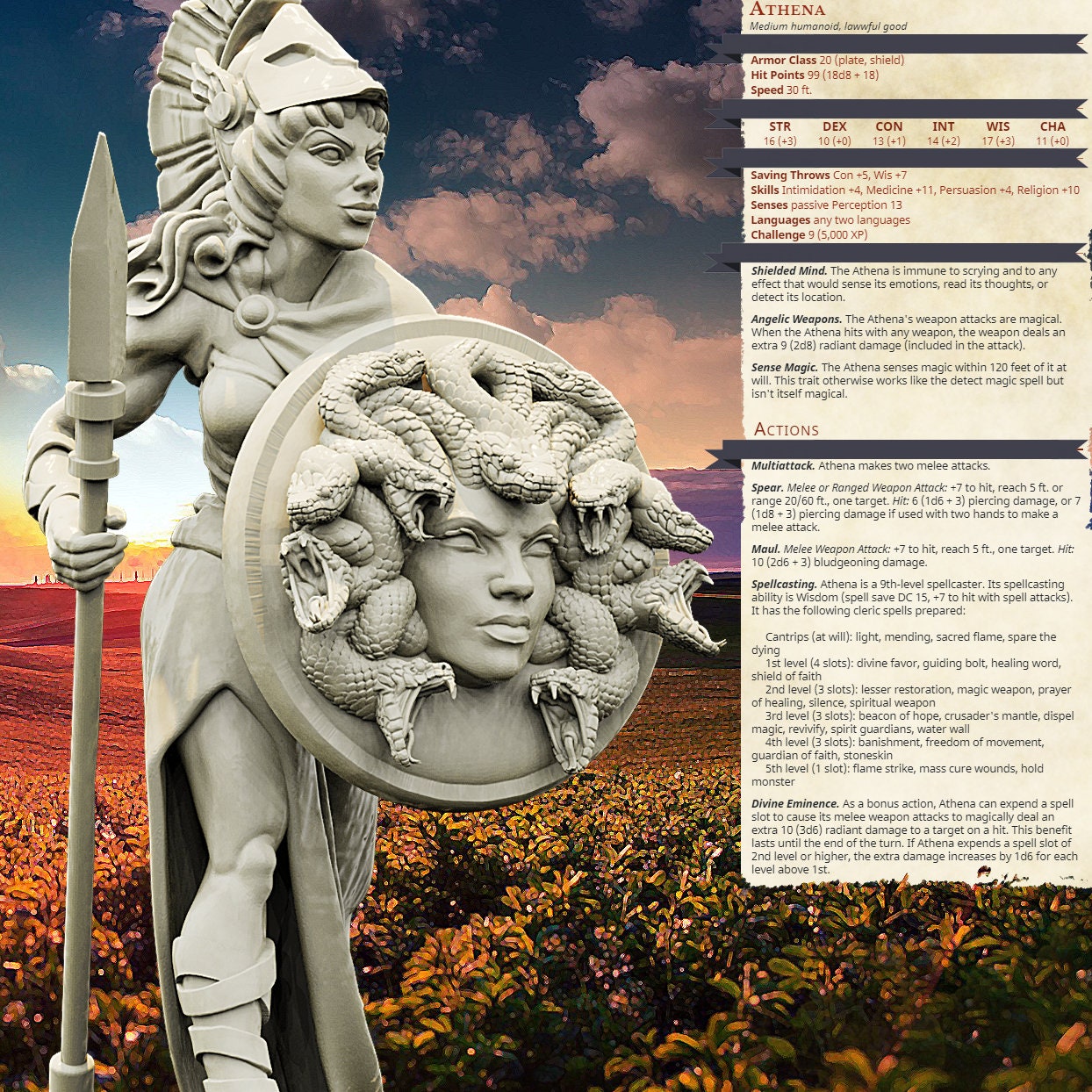 Athena (3 Poses Available) - Brayan Nafarrate
