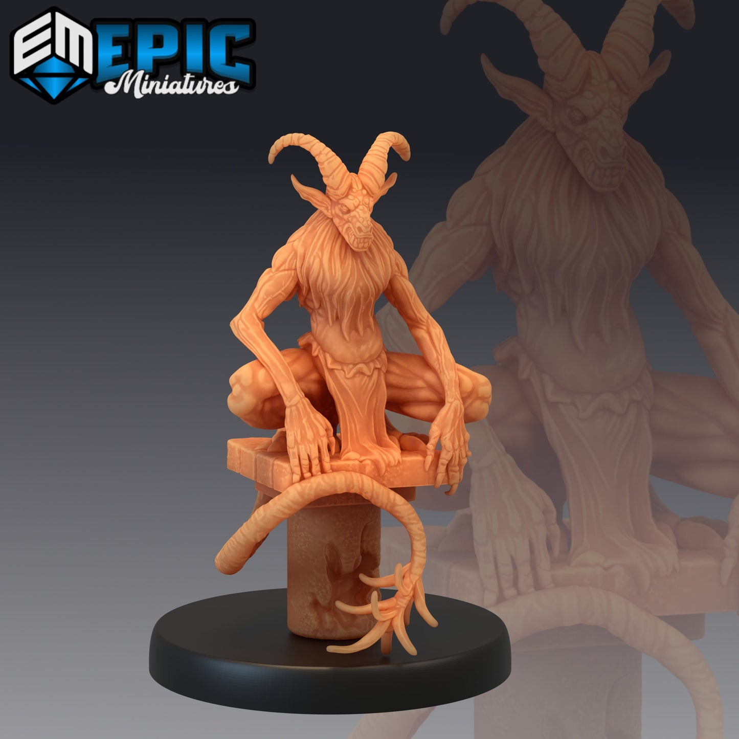 Goat Demon (3 Variants Available) - Epic Miniatures