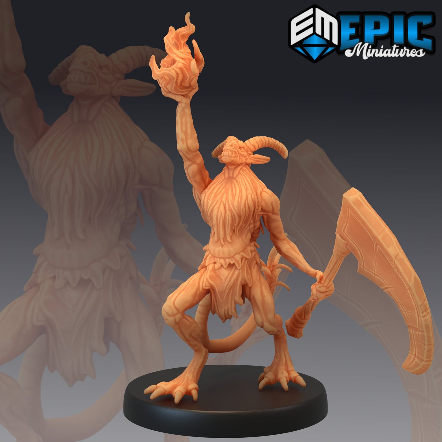 Goat Demon (3 Variants Available) - Epic Miniatures