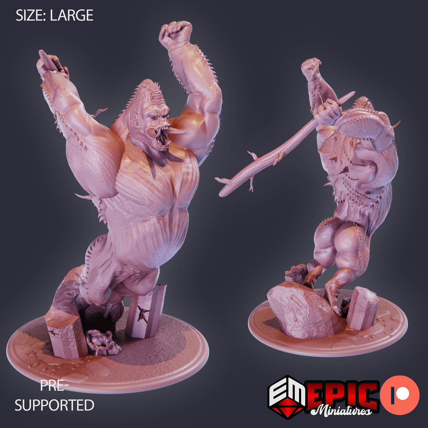 Jungle Kong (6 Variants) - Epic Miniatures