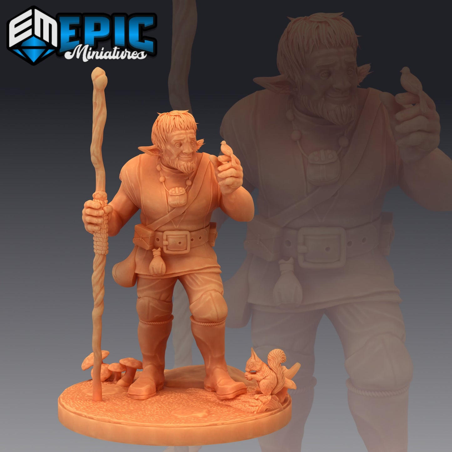 Firbolg Druid (3 Variants Available) - Epic Miniatures