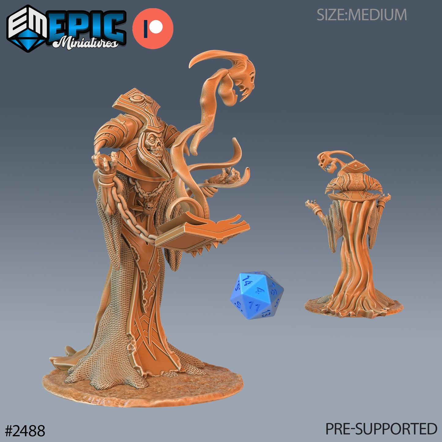 Arch Lich (3 Variants Available) - Epic Miniatures