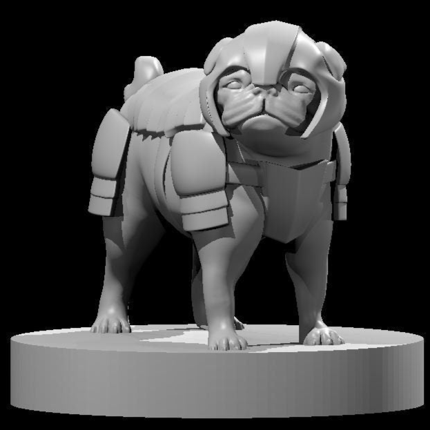 Pug (3 Variants Available) - MZ4250