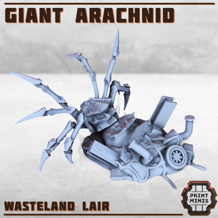 Giant Wasteland Arachnid - Print Minis