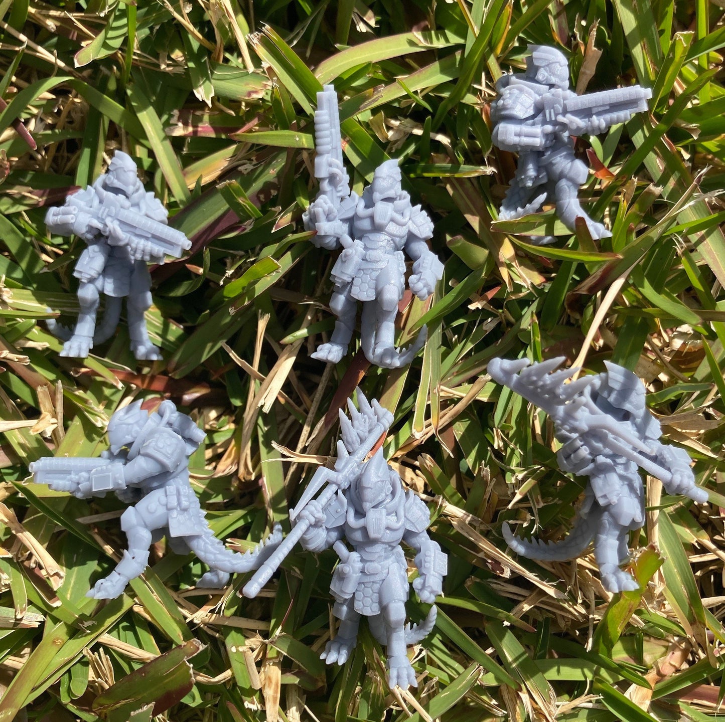 Saurian Mercenary Grunts Set 1 (6 Variants Available) - Velrock