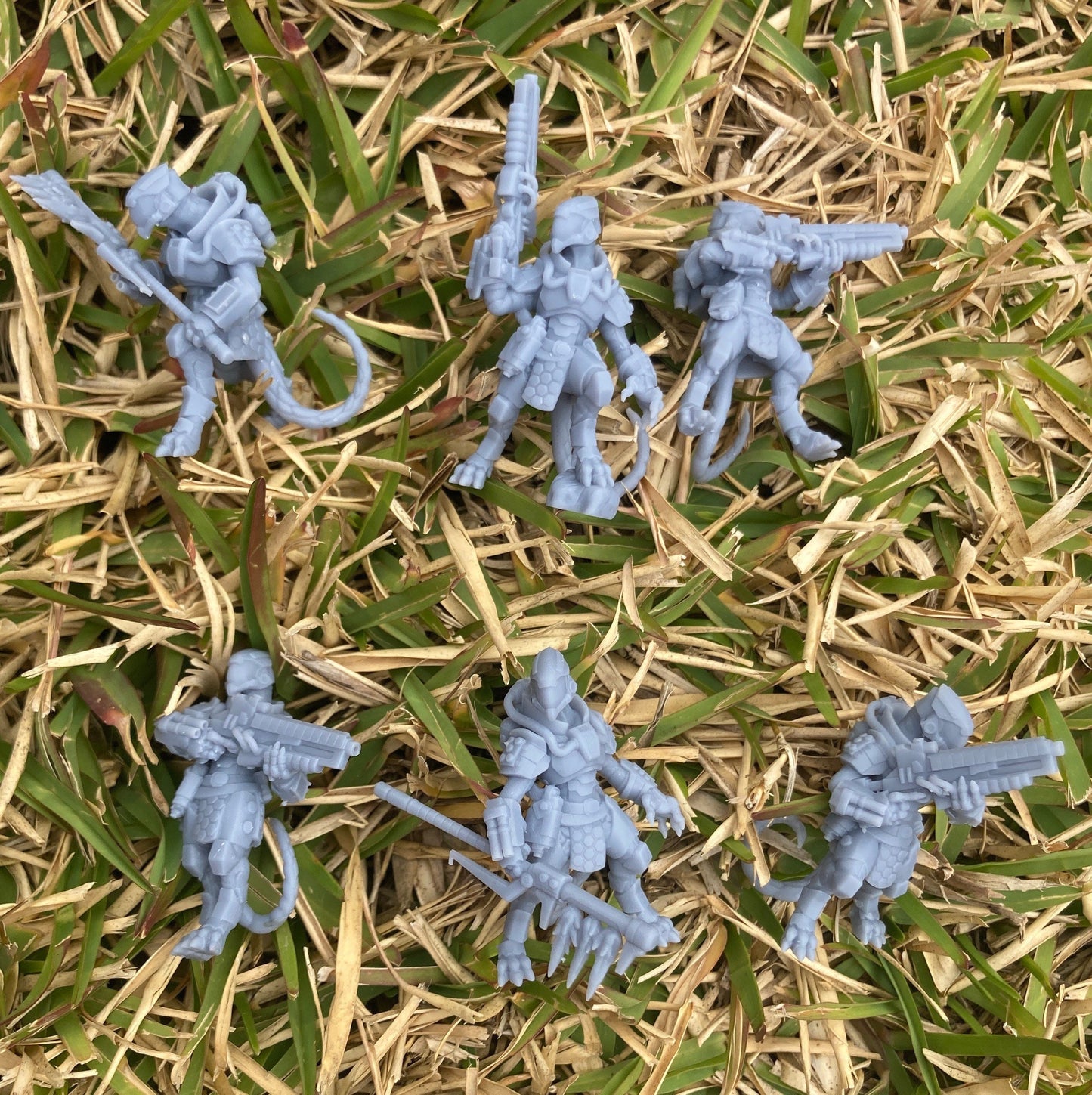 Saurian Mercenary Grunts Set 2 (6 Variants Available) - Velrock