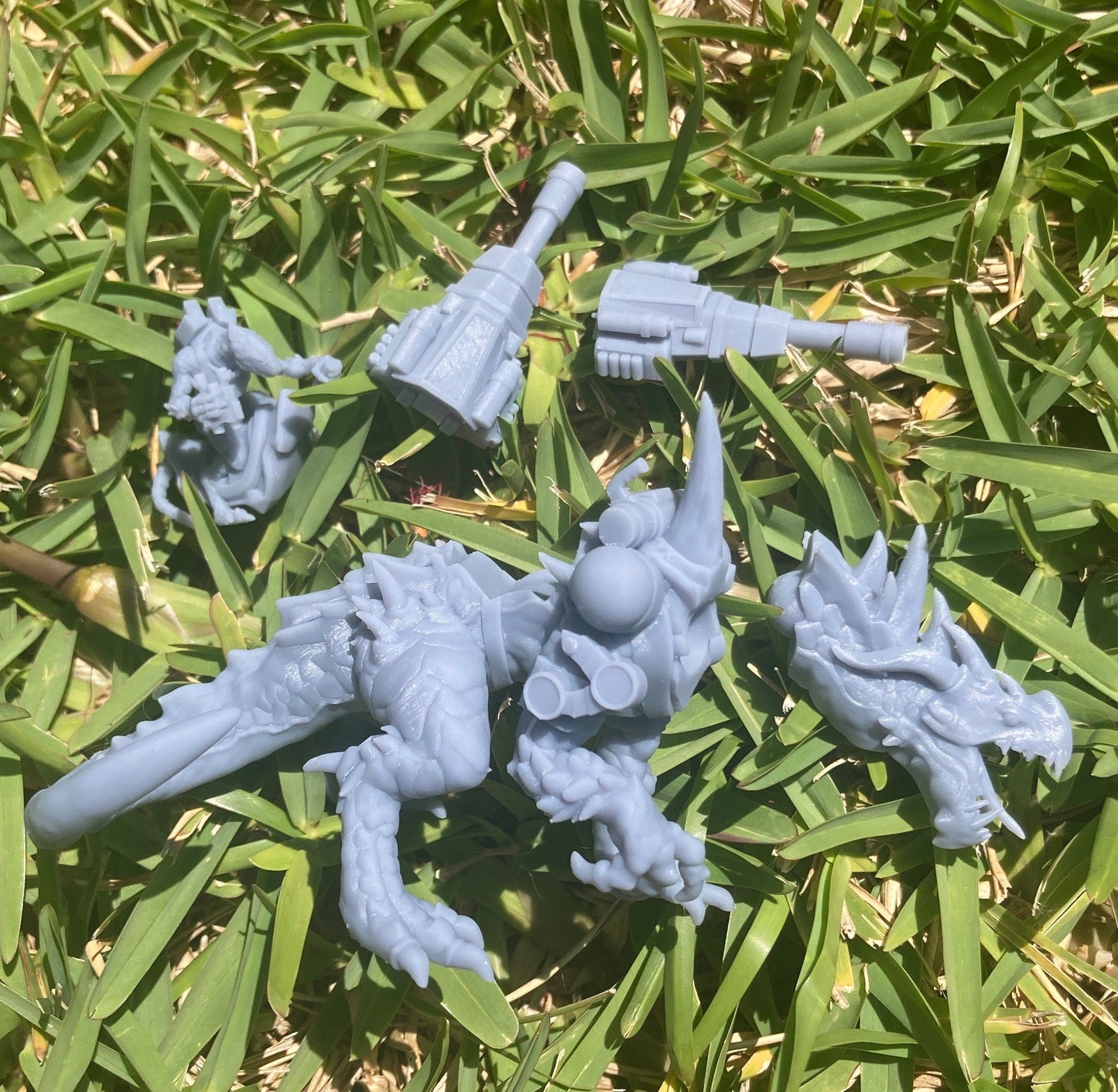 Colossal Lizard and Rider - Velrock