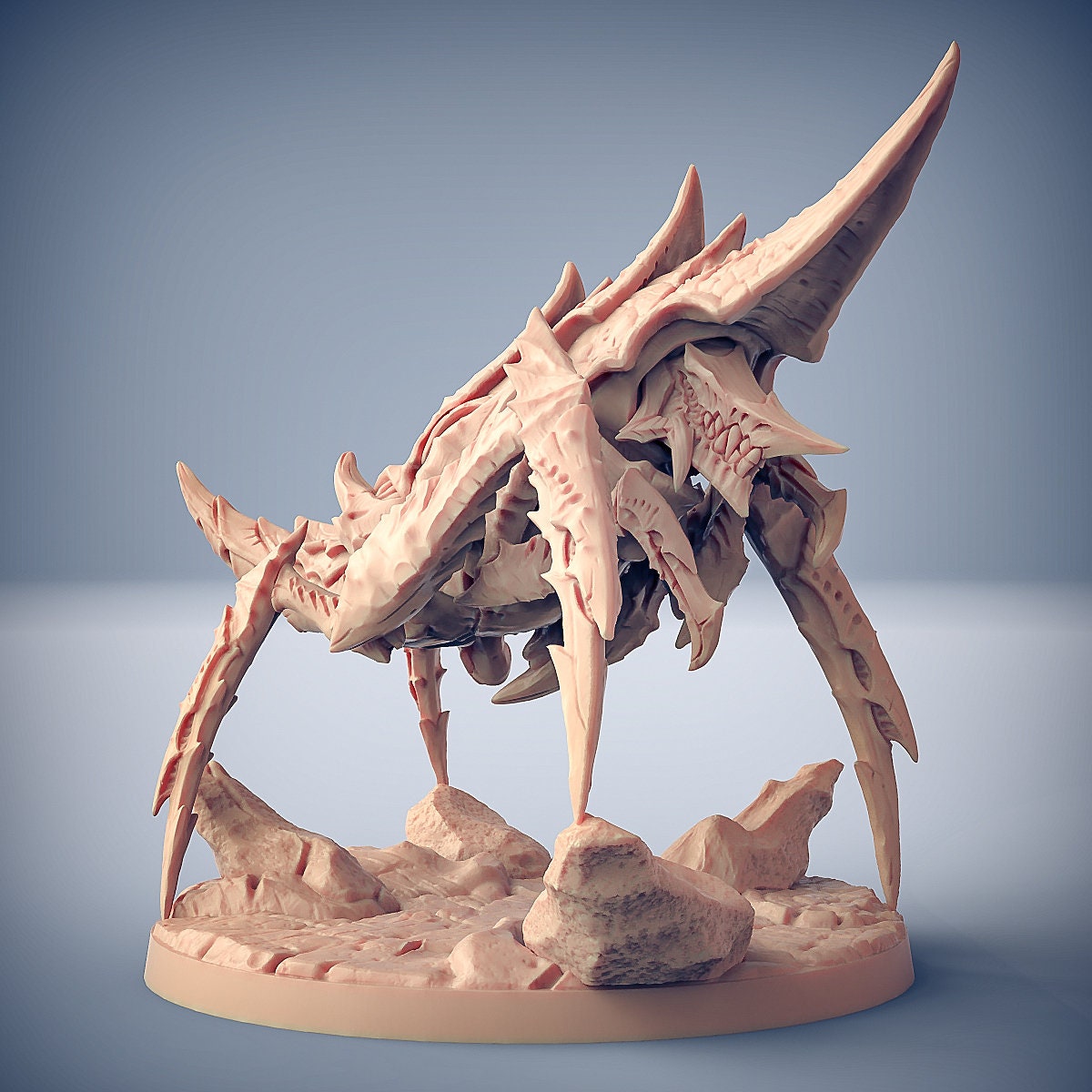 Hiro riding Battle-Prawn Zeek - Artisan Guild