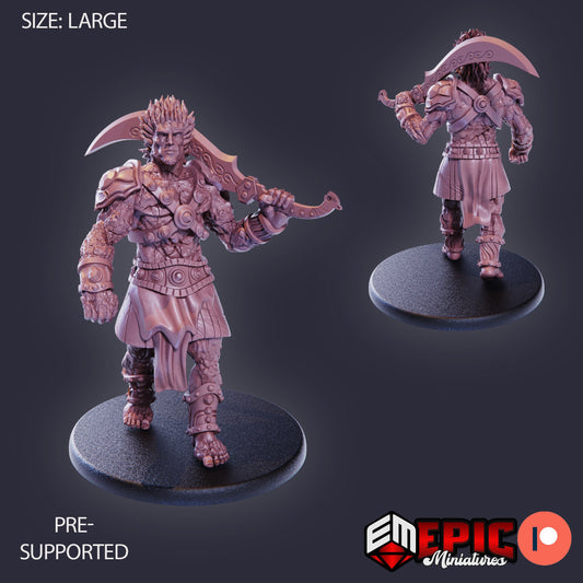 Dao Male (3 Variants) - Epic Miniatures
