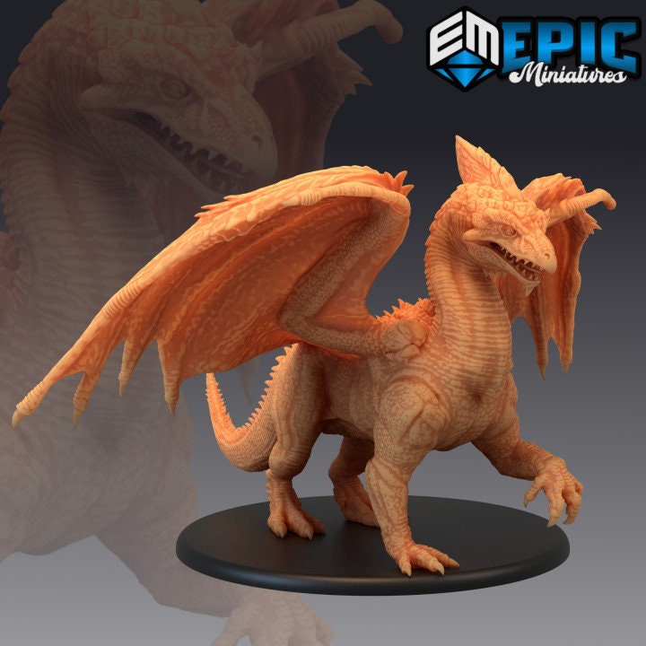 White Dragon (3 Variants Available) - Epic Miniatures