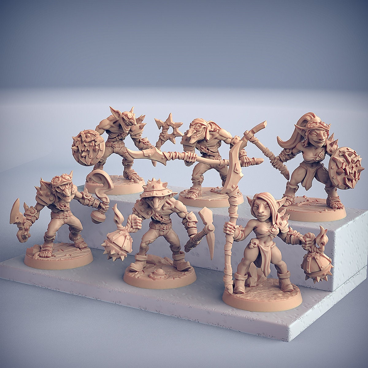 Sparksoot Goblins (6 Variants Available) - Artisan Guild