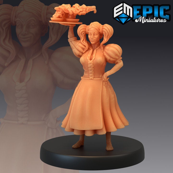 Villager Collection Part 1 (9 Variants Available) - Epic Miniatures