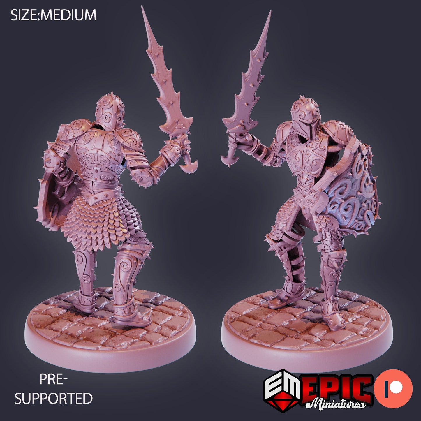 Animated Armor (4 Variants) - Epic Miniatures