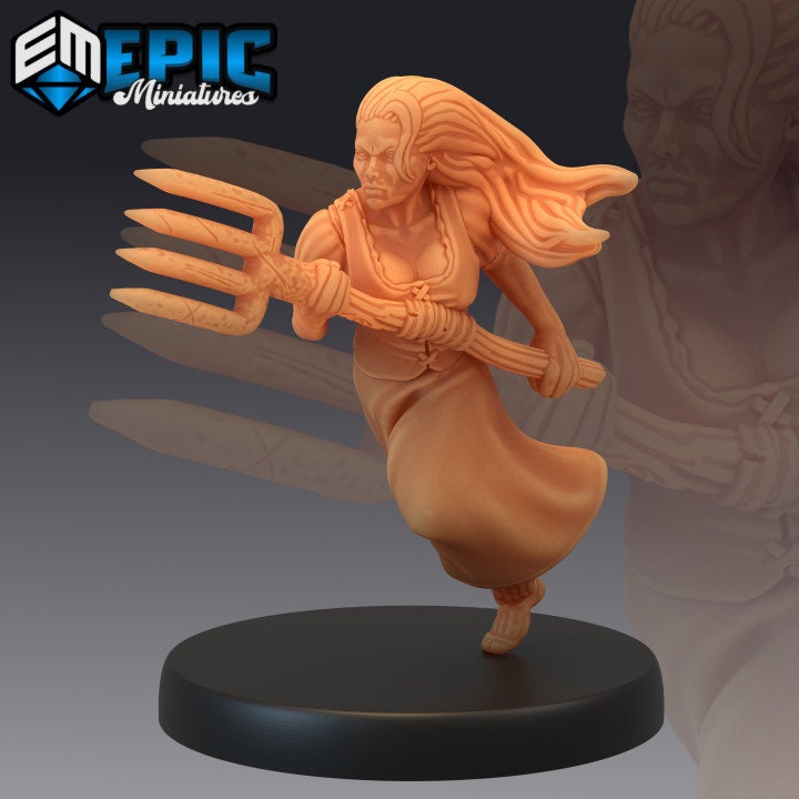 Villager Collection Part 1 (9 Variants Available) - Epic Miniatures