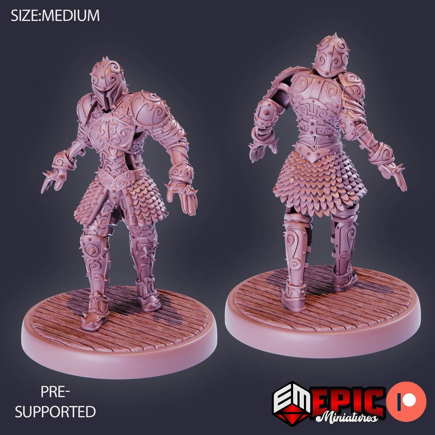 Animated Armor (4 Variants) - Epic Miniatures