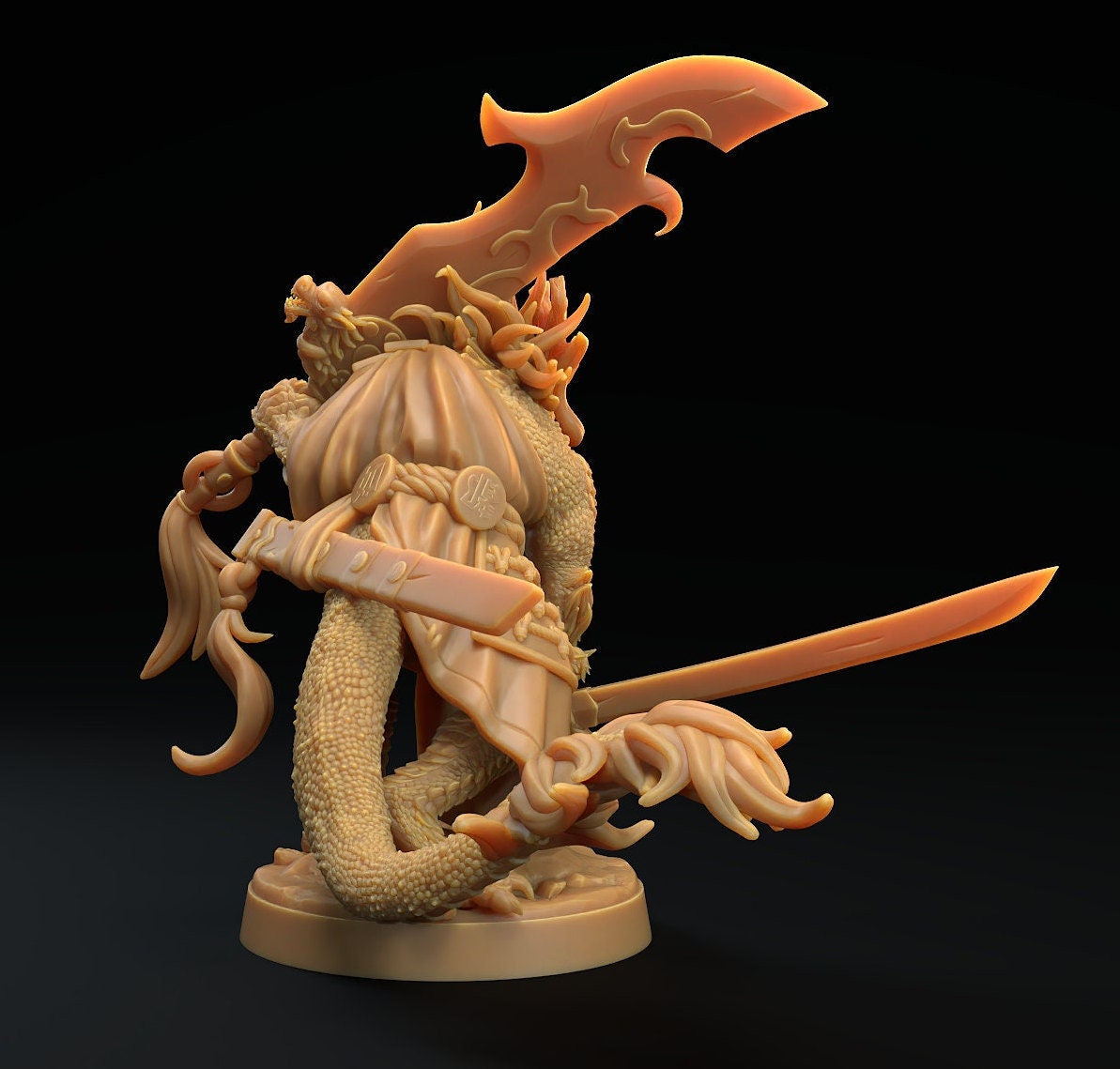 Asian Dragonborn (3 Variants Available) - Dragon Trapper's Lodge