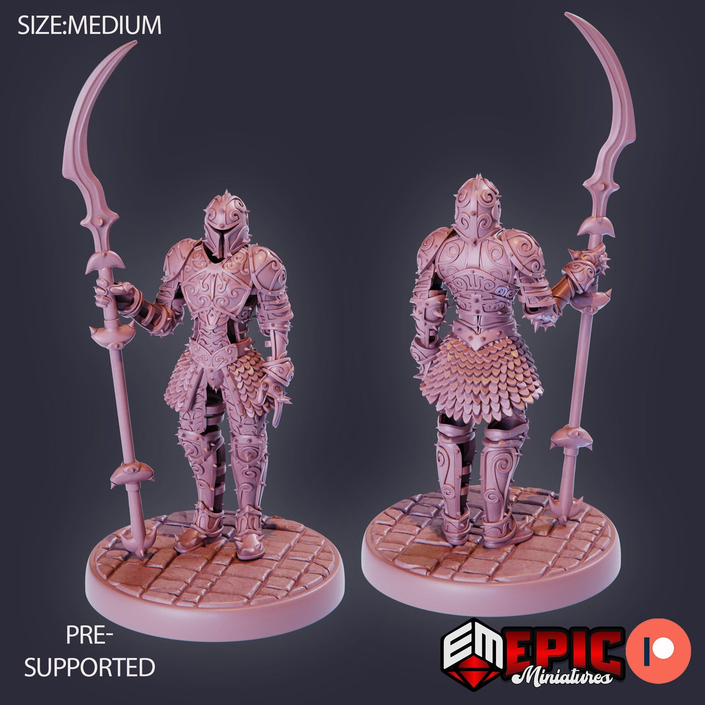 Animated Armor (4 Variants) - Epic Miniatures