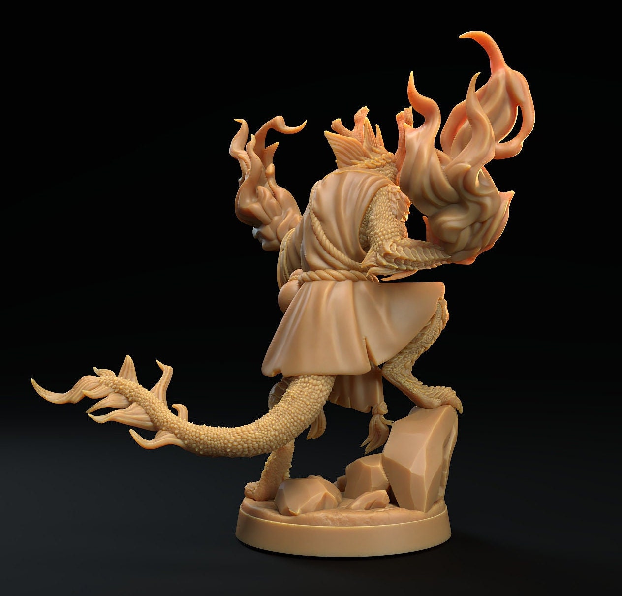 Asian Dragonborn (3 Variants Available) - Dragon Trapper's Lodge