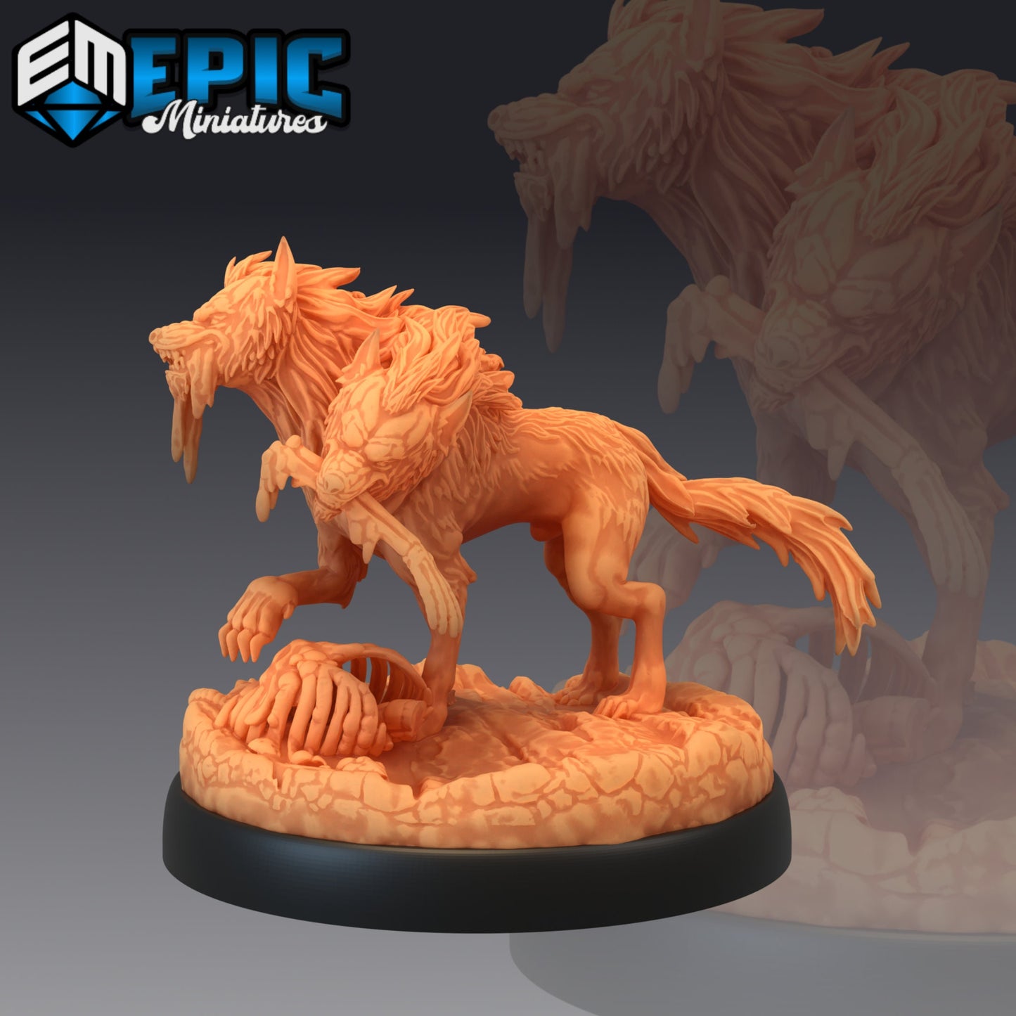 Death Dogs (3 Variants) - Epic Miniatures