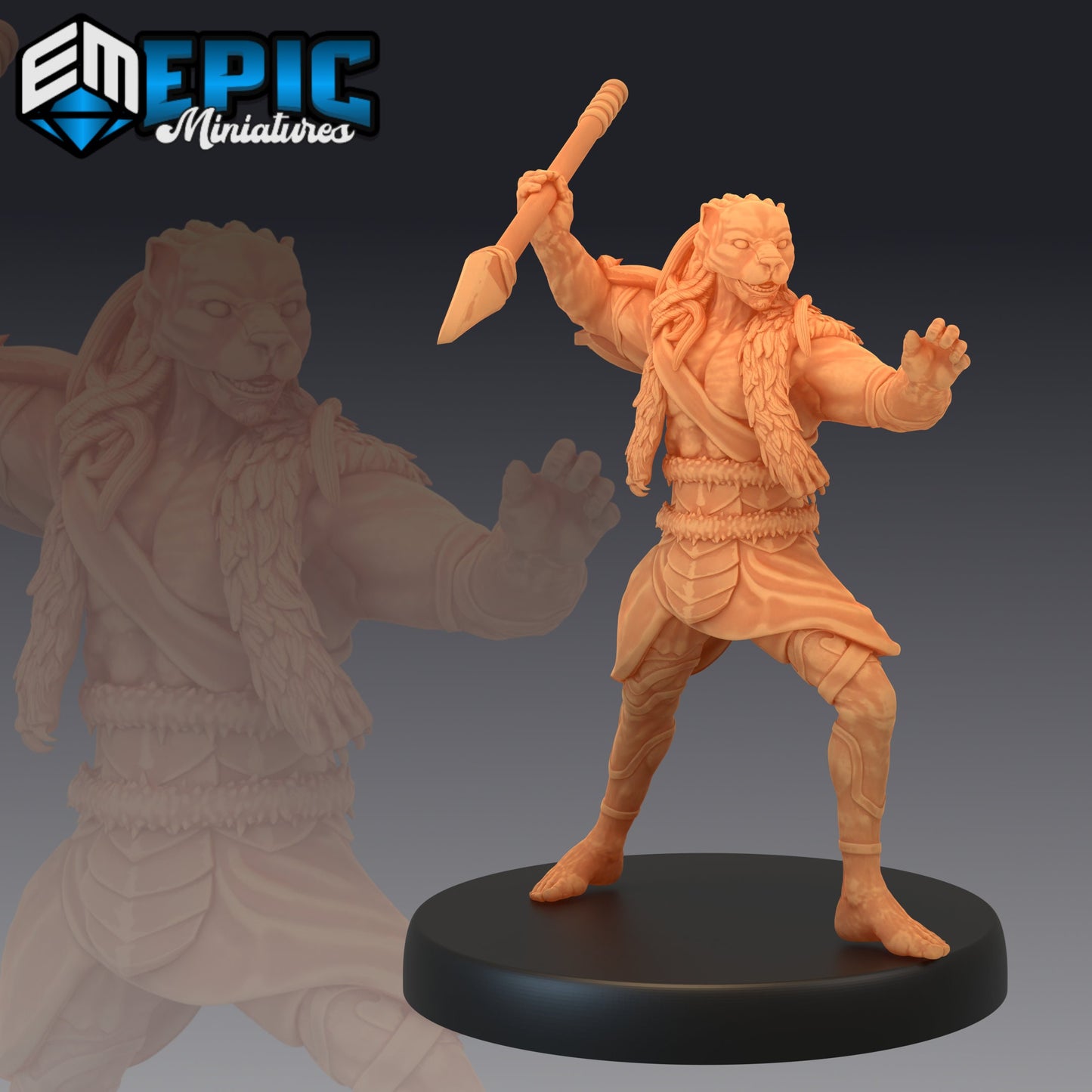 Masked Hunter (5 Variants Available) - Epic Miniatures