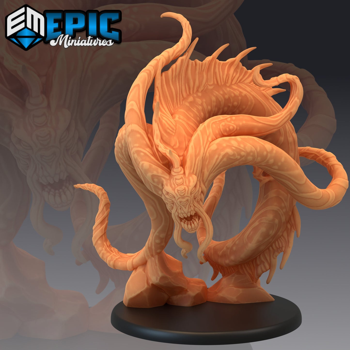 Swamp Aboleth (3 Variants Available) - Epic Miniatures