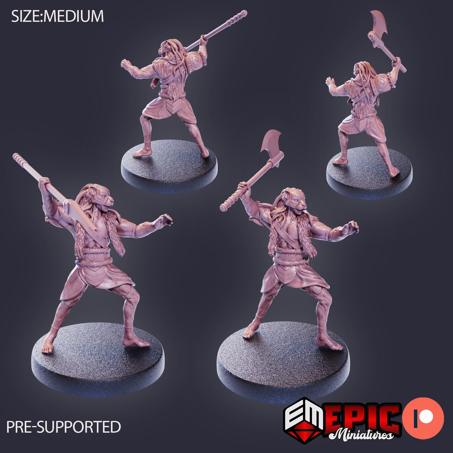 Masked Hunter (5 Variants Available) - Epic Miniatures