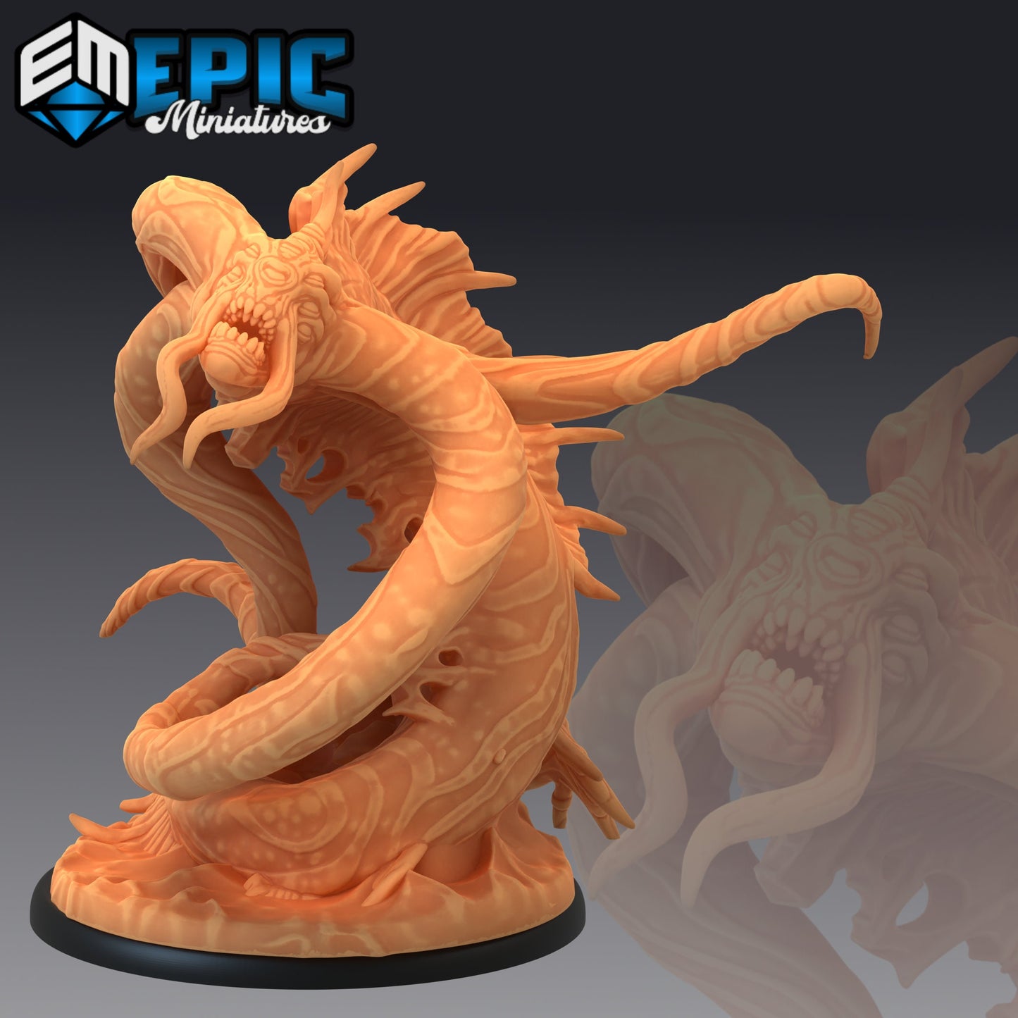 Swamp Aboleth (3 Variants Available) - Epic Miniatures