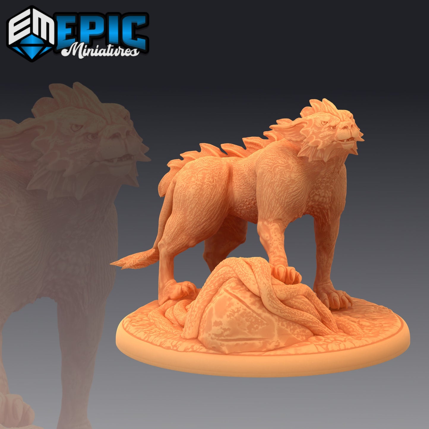 Aquatic Tiger (3 Variants Available) - Epic Miniatures