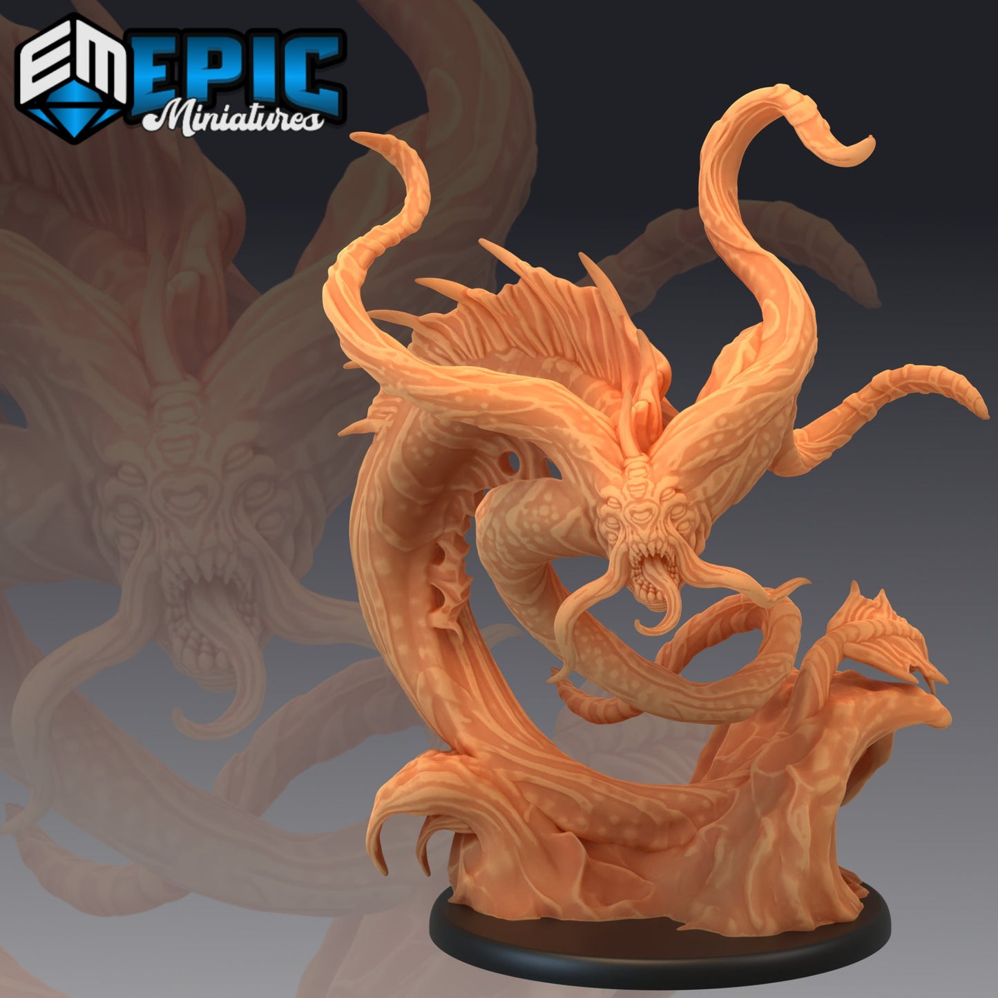 Swamp Aboleth (3 Variants Available) - Epic Miniatures