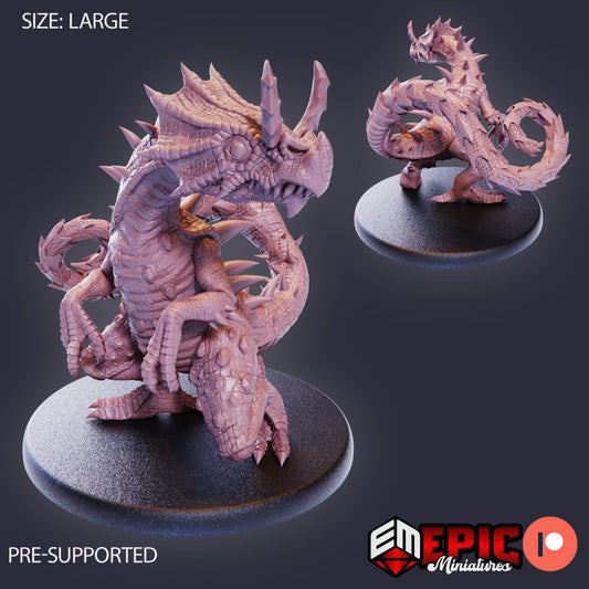 Chameleon Raptor (3 Variants Available) - Epic Miniatures