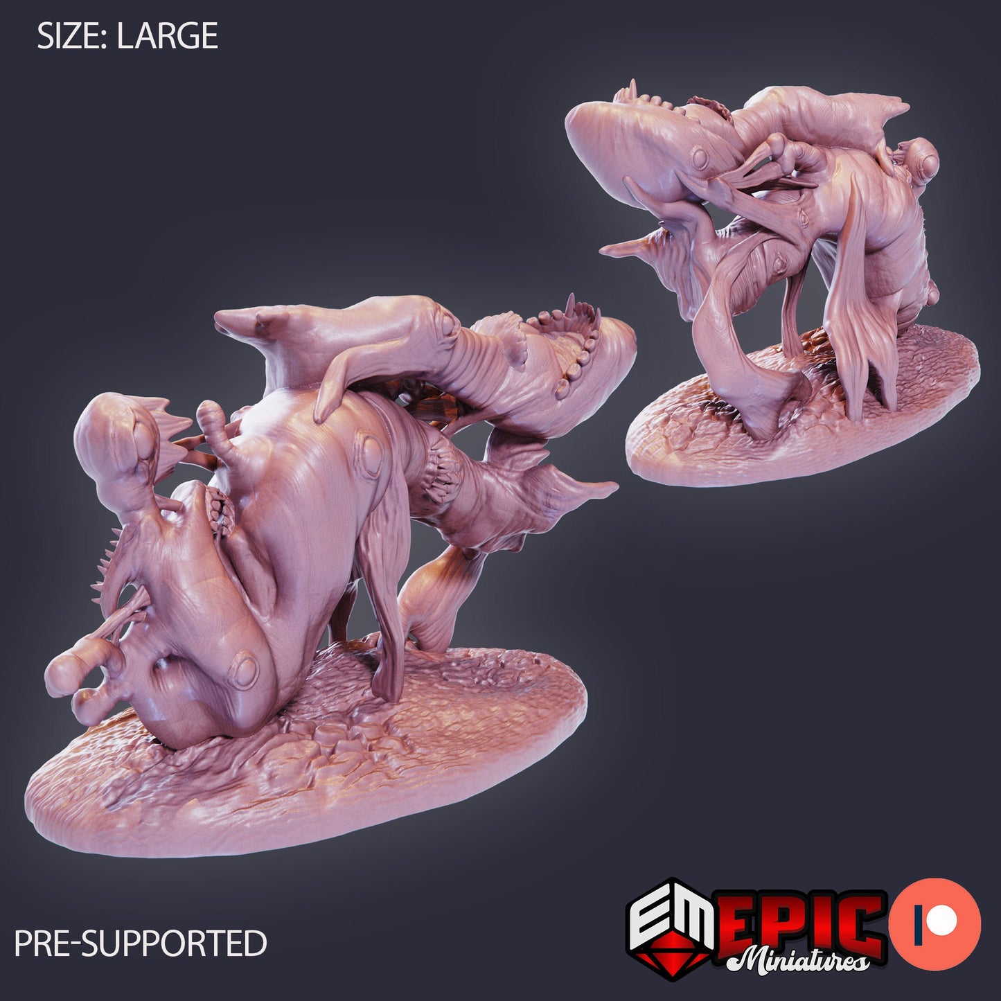 Slime Demon (3 Variants Available) - Epic Miniatures