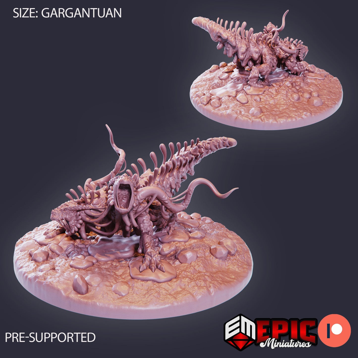 Ooze Beast (6 Variants Available) - Epic Miniatures