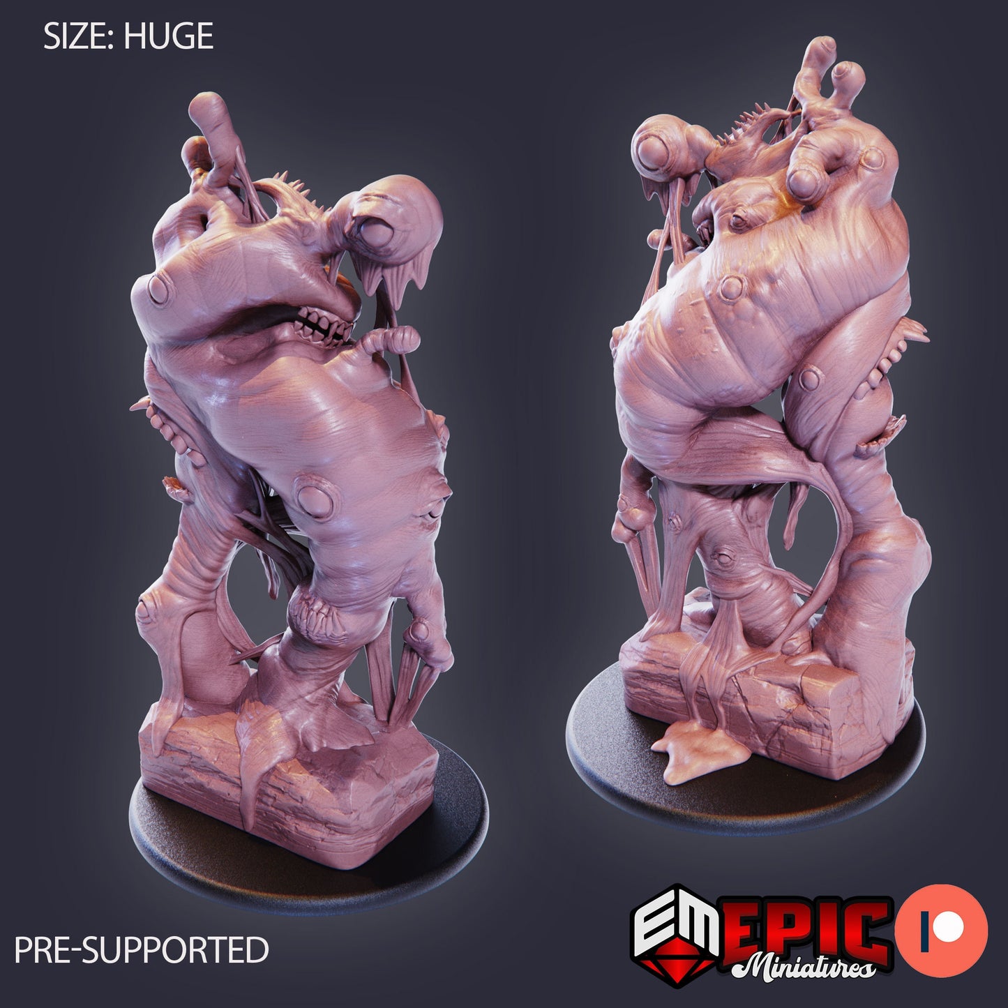 Slime Demon (3 Variants Available) - Epic Miniatures