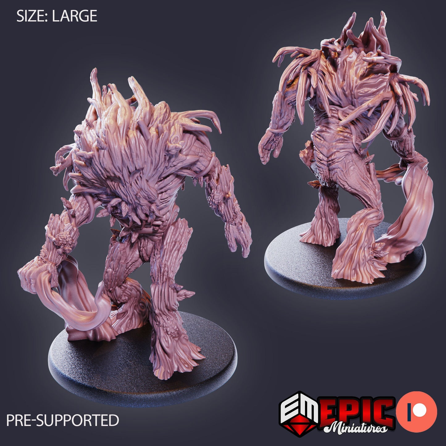 Shambling Mound (4 Variants Available) - Epic Miniatures