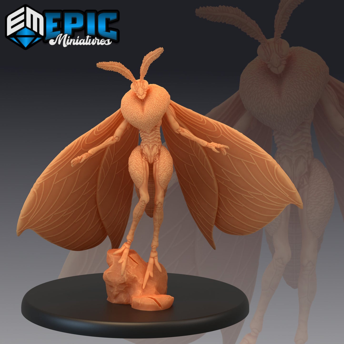 Moth Queen (3 Variants Available) - Epic Miniatures