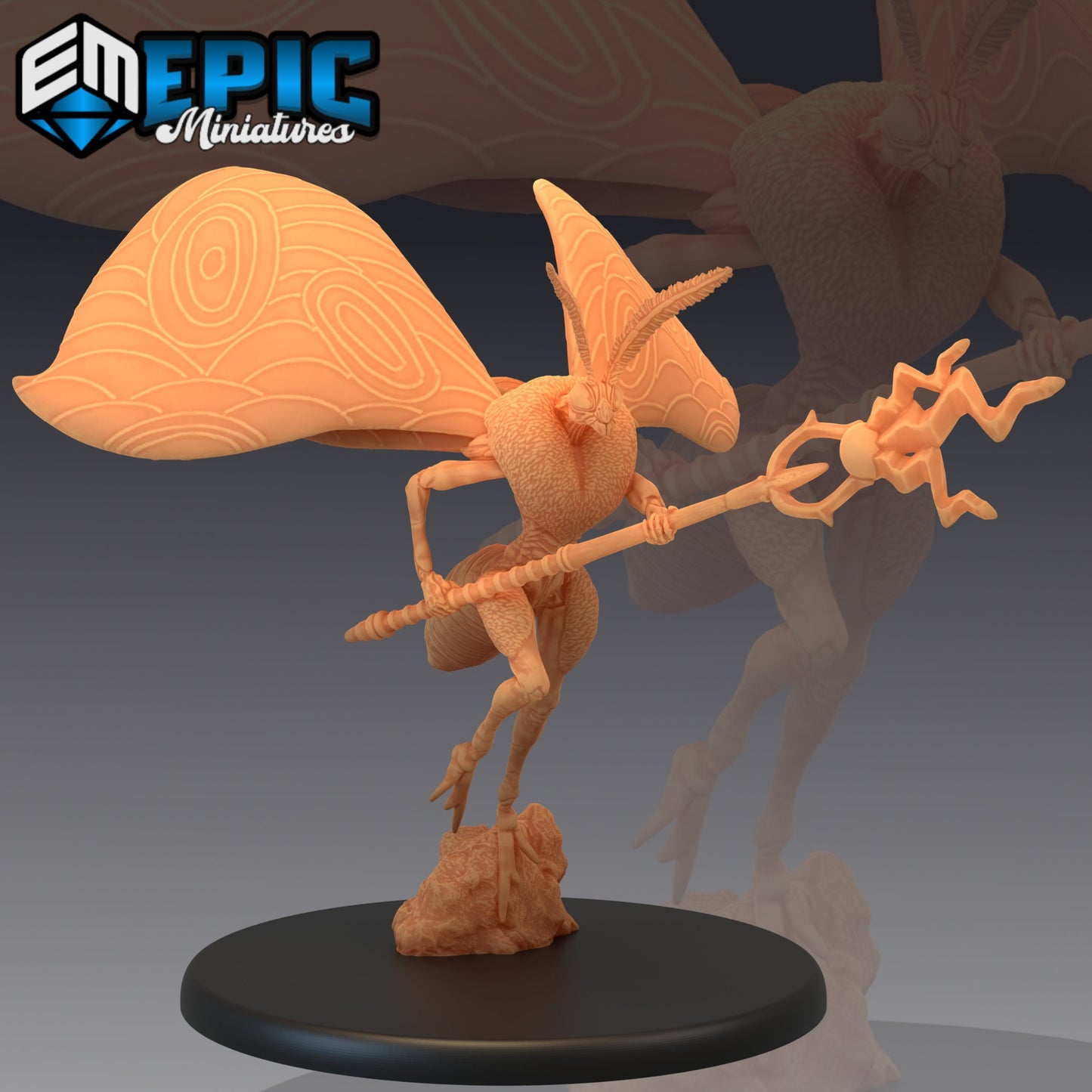 Moth Queen (3 Variants Available) - Epic Miniatures