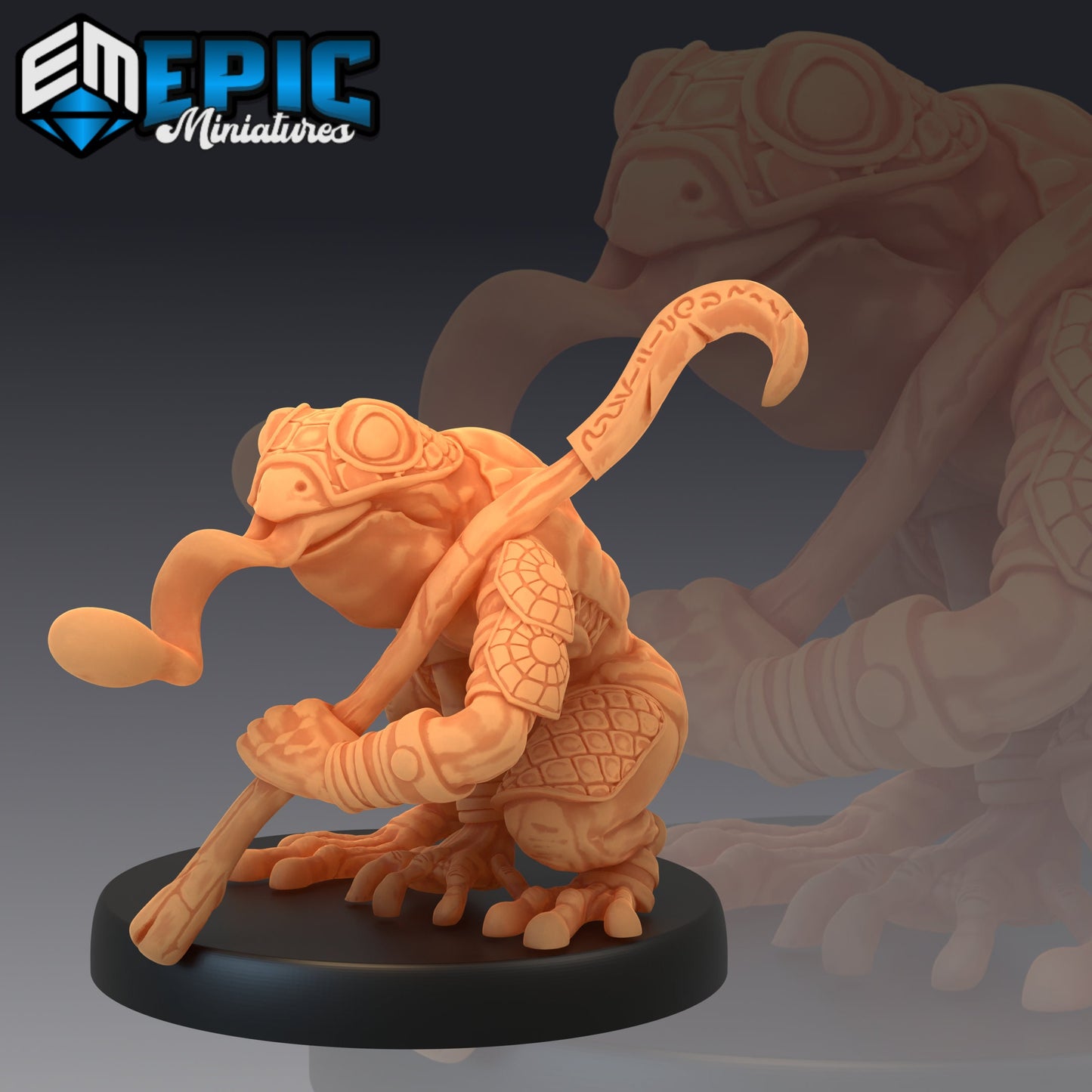 Poison Frog Folk (3 Variants Available) - Epic Miniatures