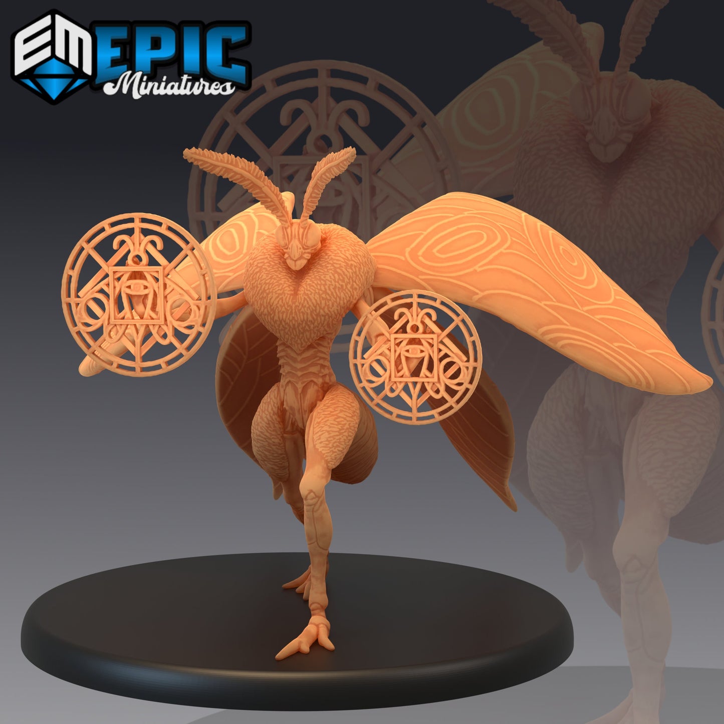 Moth Queen (3 Variants Available) - Epic Miniatures