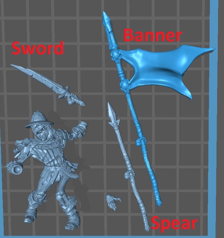 Old-Burg Fallen One A (3 Variants Available) - Artisan Guild