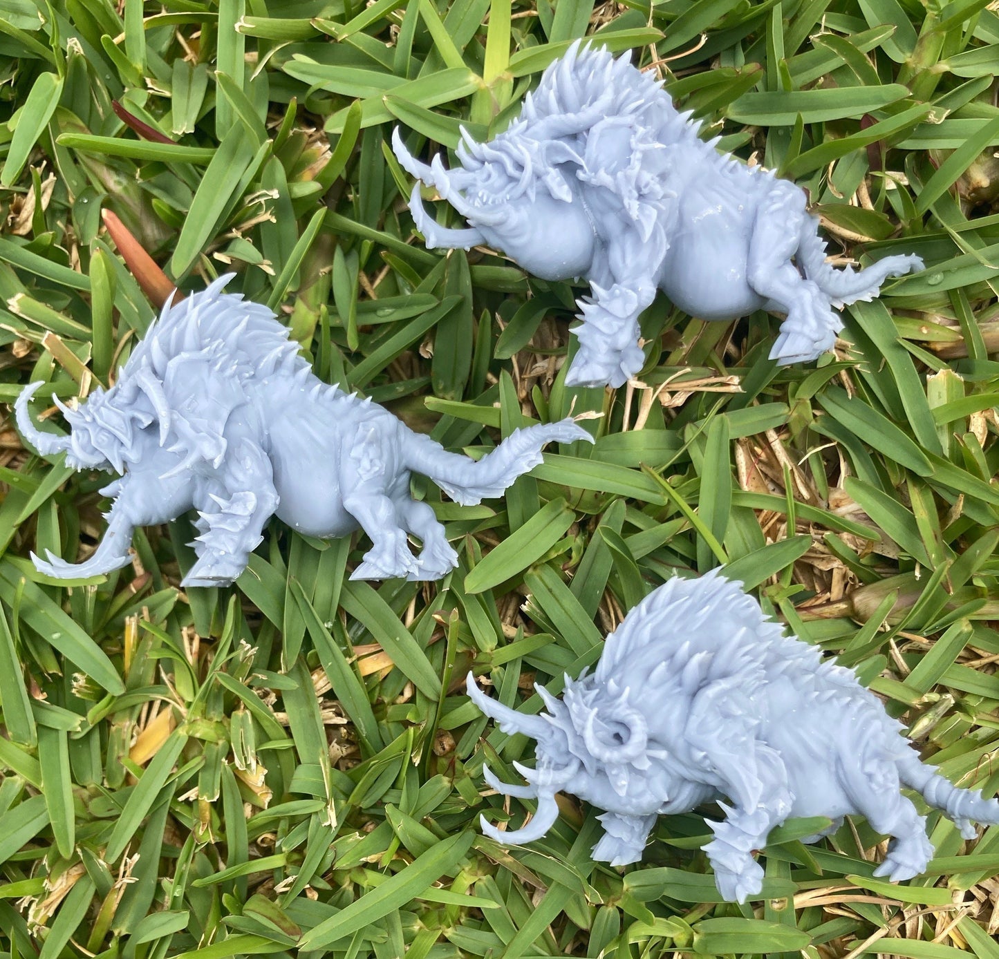Savage Warboars Squad 1 (6 Variants Available) - Clay Beast Creations