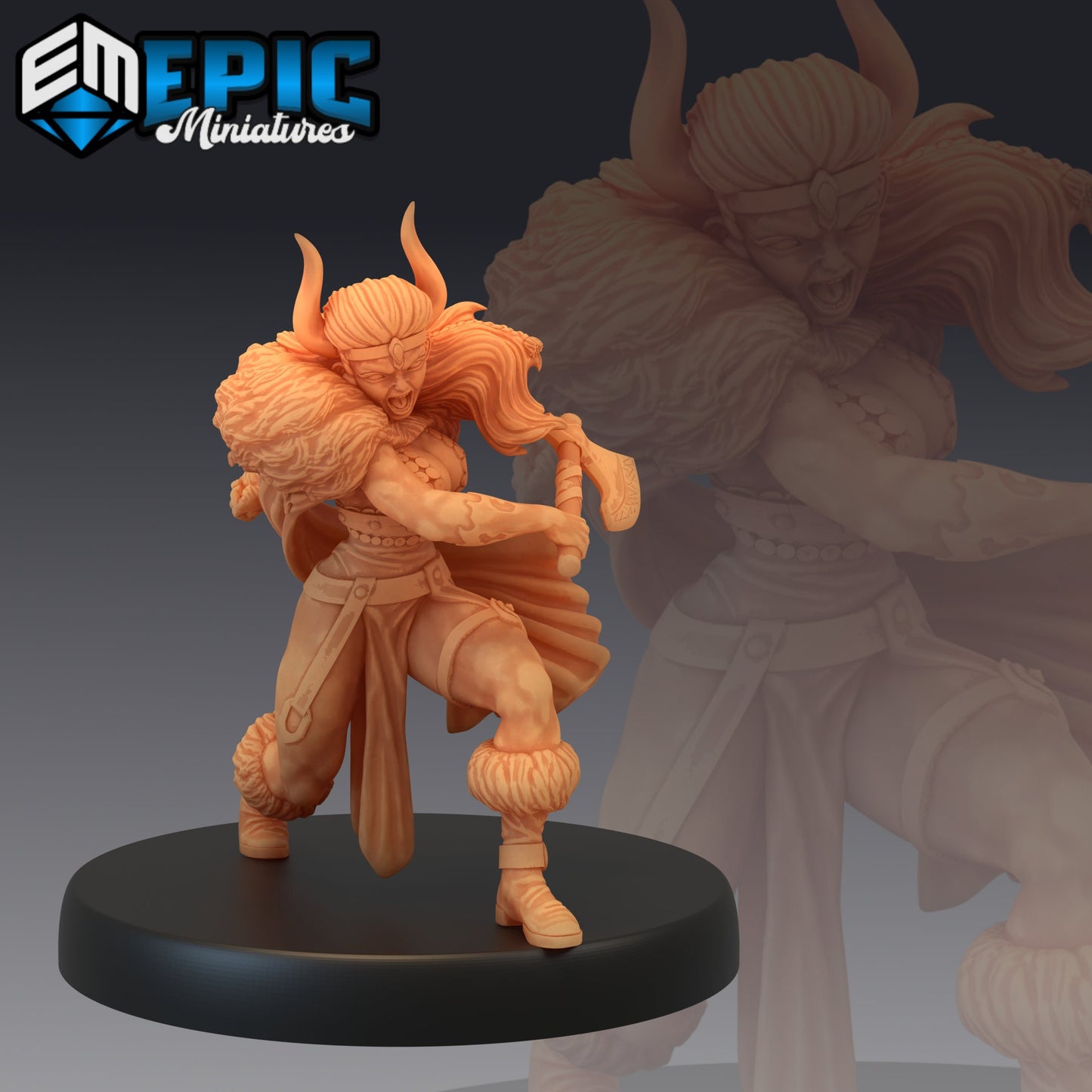 Dwarf Princess (3 Variants Available) - Epic Miniatures