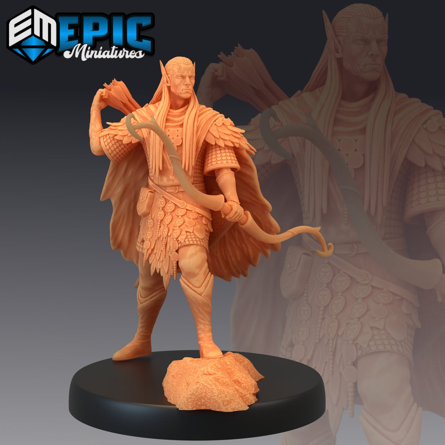 Fey Elf Summer (3 Variants) - Epic Miniatures