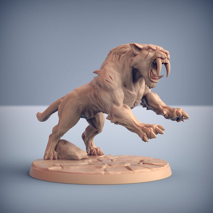Smilodon (4 Variants Available) - Artisan Guild