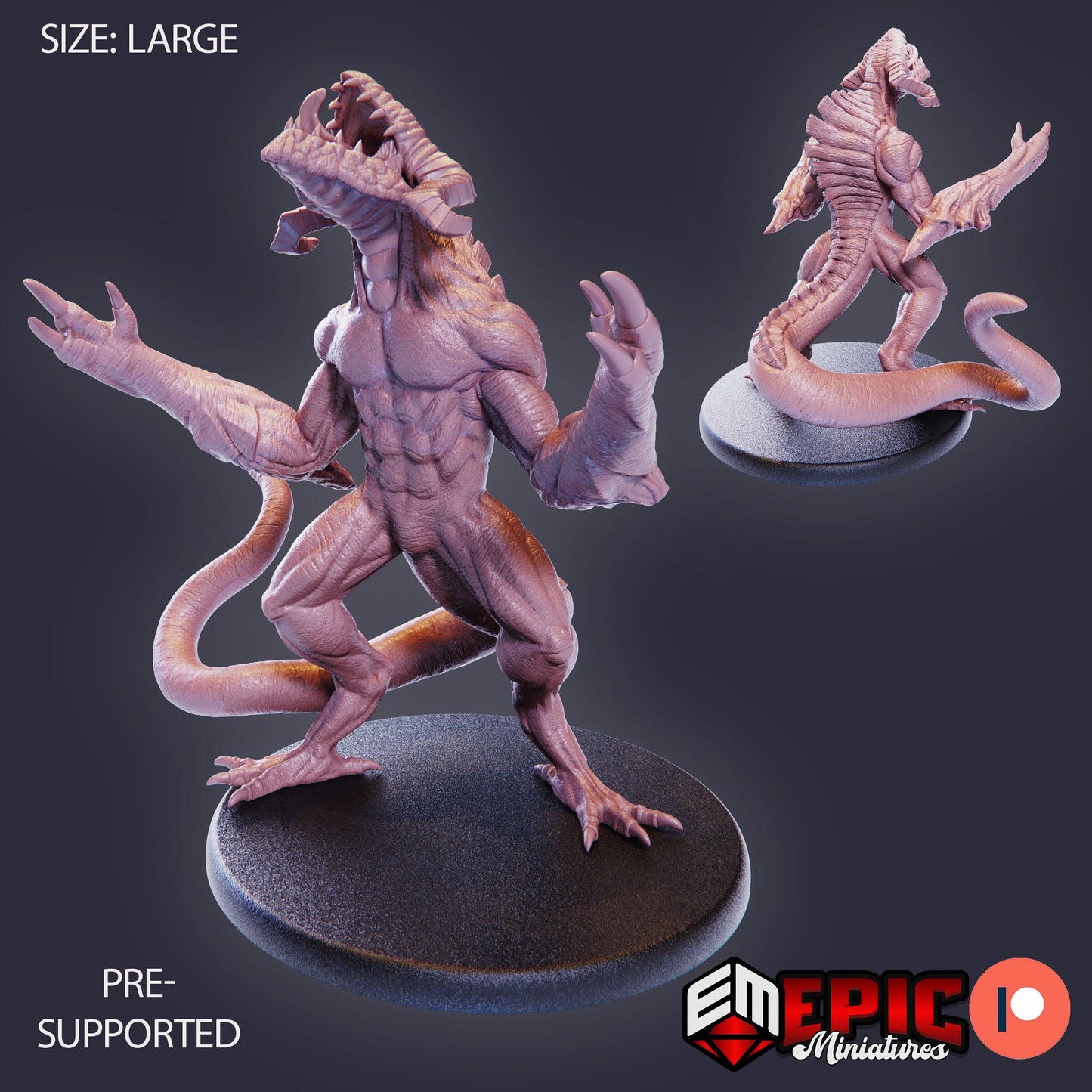 Cave Beast (3 Variants Available) - Epic Miniatures